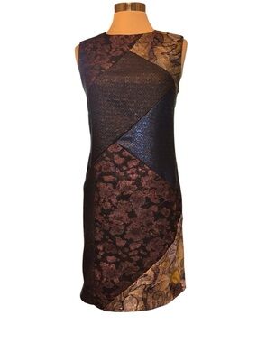 slim fit dress slacks Ladivine CC416 Elegant Beaded Mermaid Formal Gown Mocha Gold / 6 main image 0